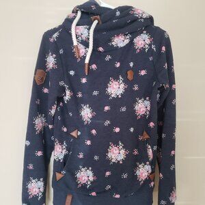 Naketano Floral Hoodie Sweatshirt
